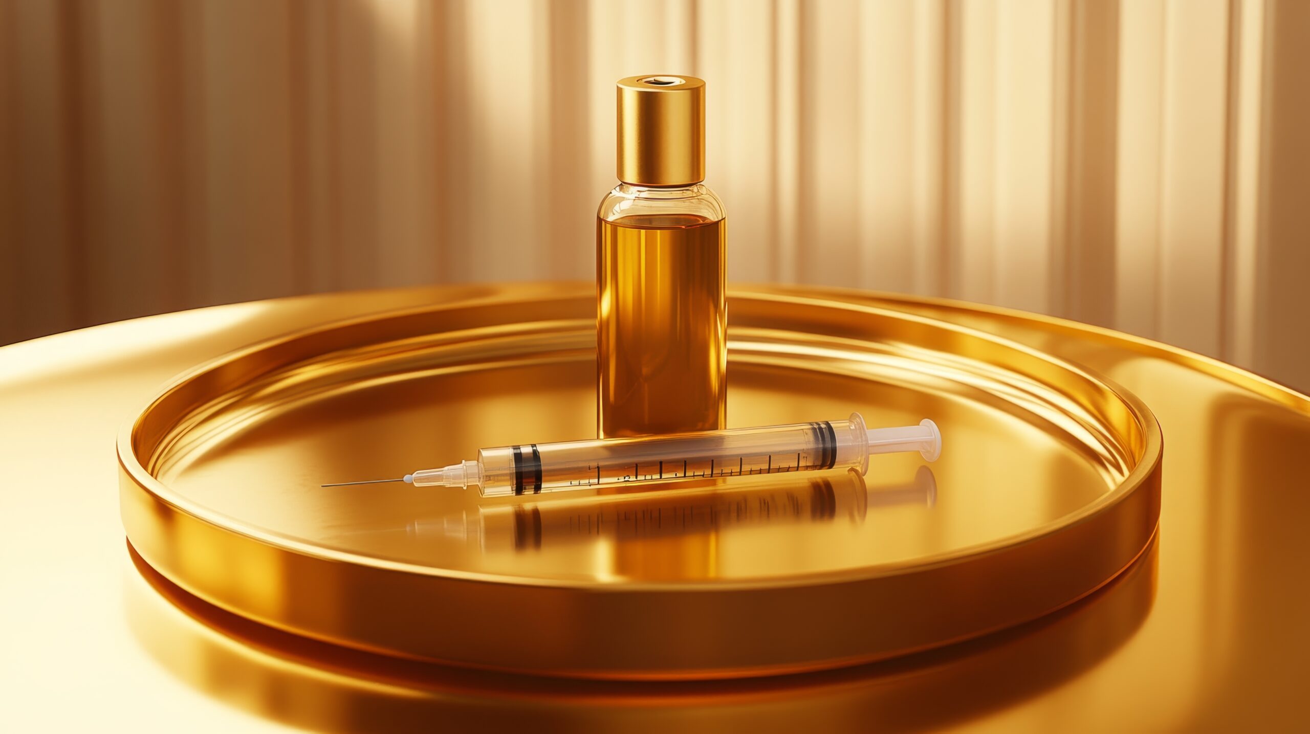 Luxurious Botox Injections.Concept of cosmetic procedures, medical aesthetics, anti-aging treatments, beauty industry, luxury healthcare.
